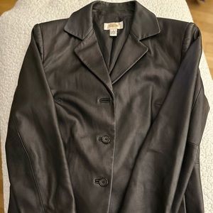 Talbots Leather Jacket
